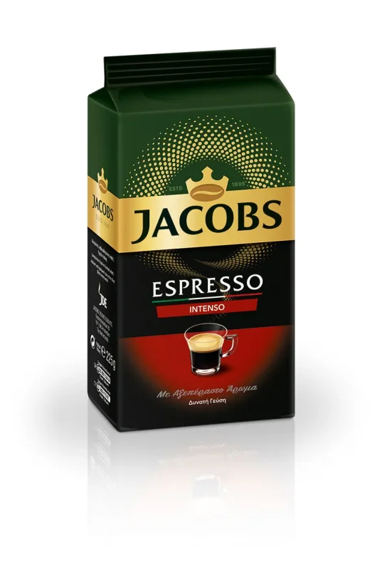 Мляно кафе Jacobs Espresso Intenso 225 г - JACOBS