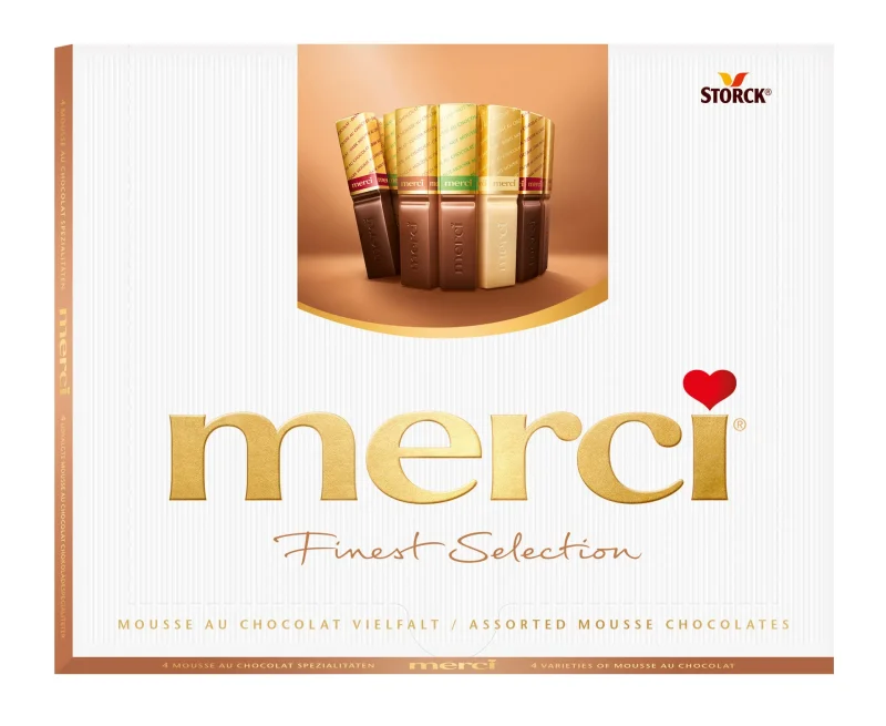 Бонбони MERCI MOUSSE 210 г - MERCI