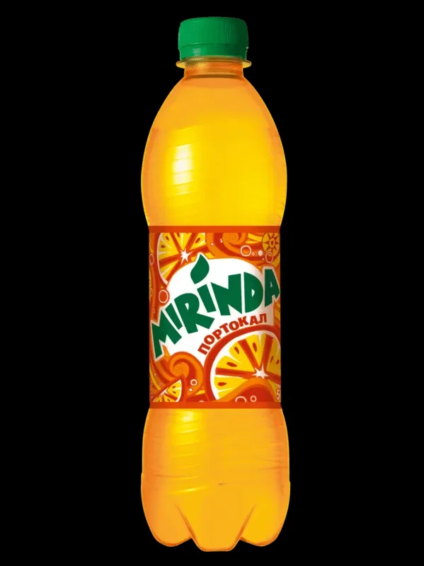 Газирана напитка MIRINDA портокал 500мл
