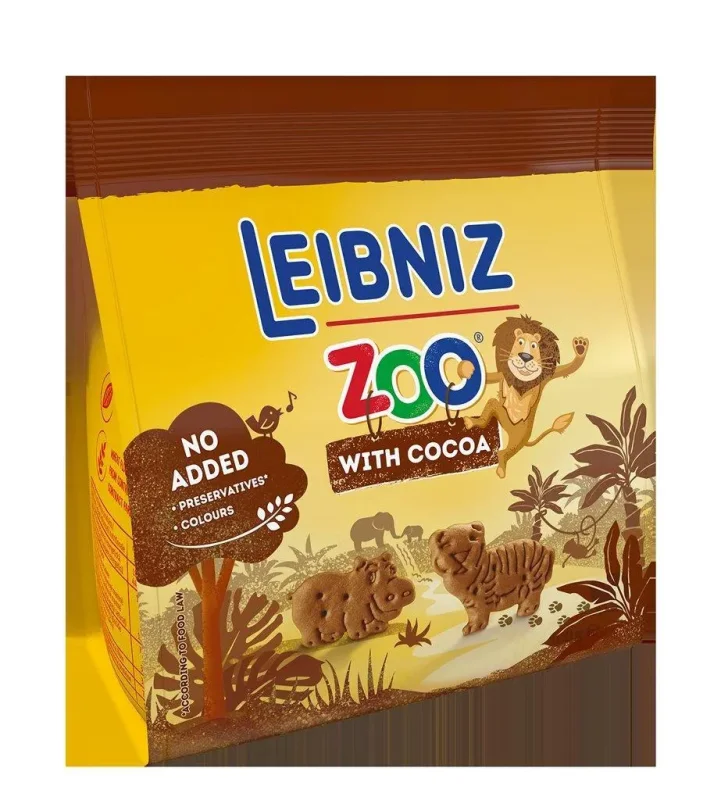 Бисквити LEIBNIZ ZOO JUNGLE, 100 гр - LEIBNIZ