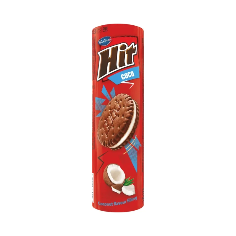 Бисквити HIT кокос 220 г - HIT