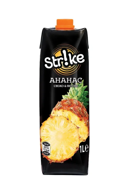 Напитка STRIKE ананас 10% 1л