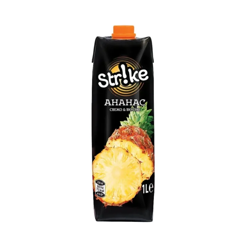 Напитка STRIKE ананас 10% 1л