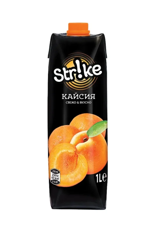 Напитка STRIKE кайсия 15% 1л