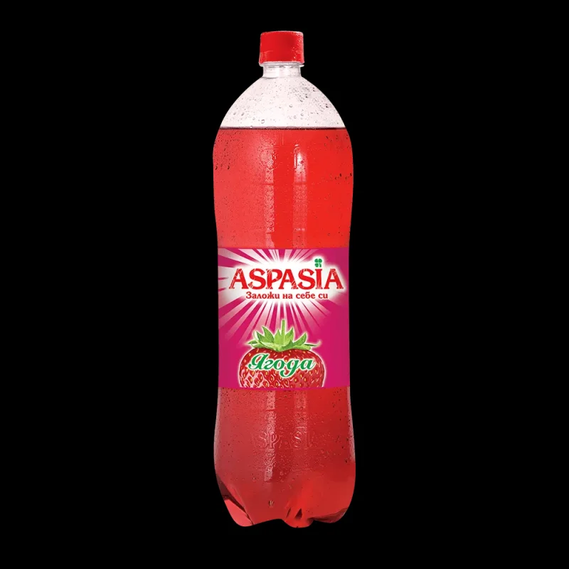 Газирана напитка ASPASIA Ягода 2 л
