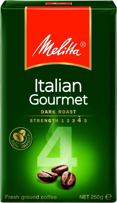 Кафе MELITTA Italian Gourmet мляно 250 г - MELITTA