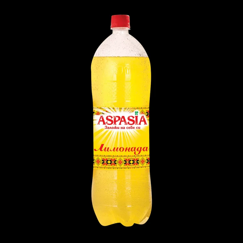 Газирана напитка ASPASIA Лимонада 2 л - ASPASIA