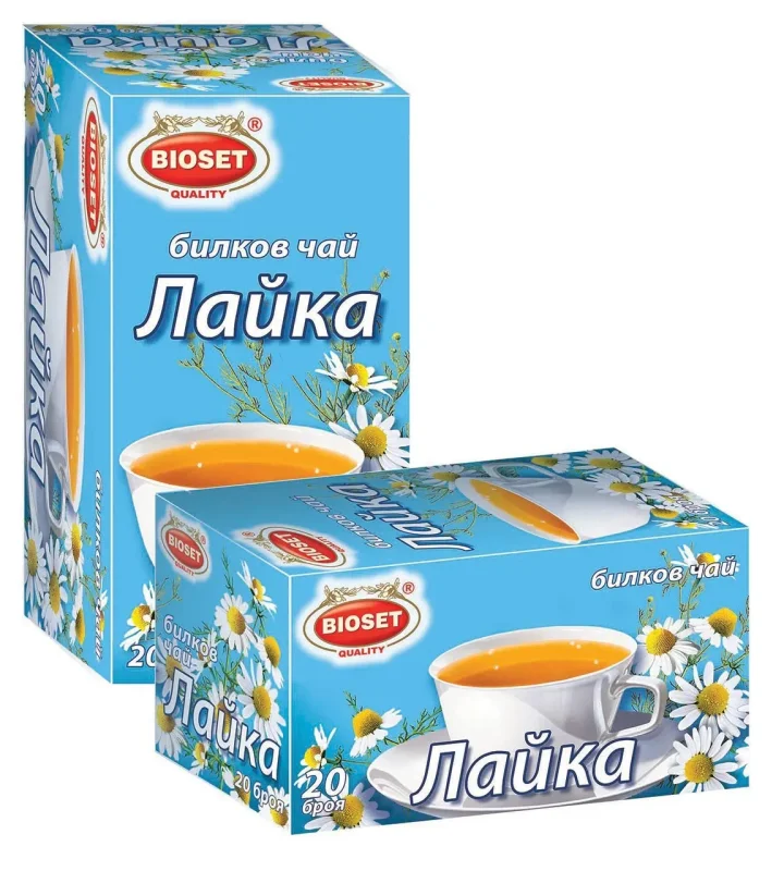 Чай БИОСЕТ лайка 20 х 1.5 г