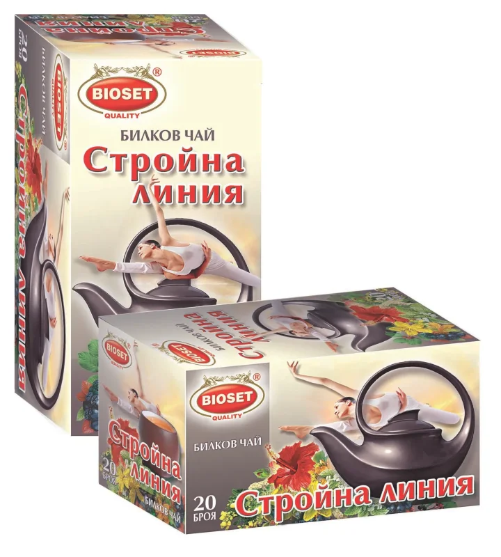 Чай БИОСЕТ стройна линия 20 х 2 г