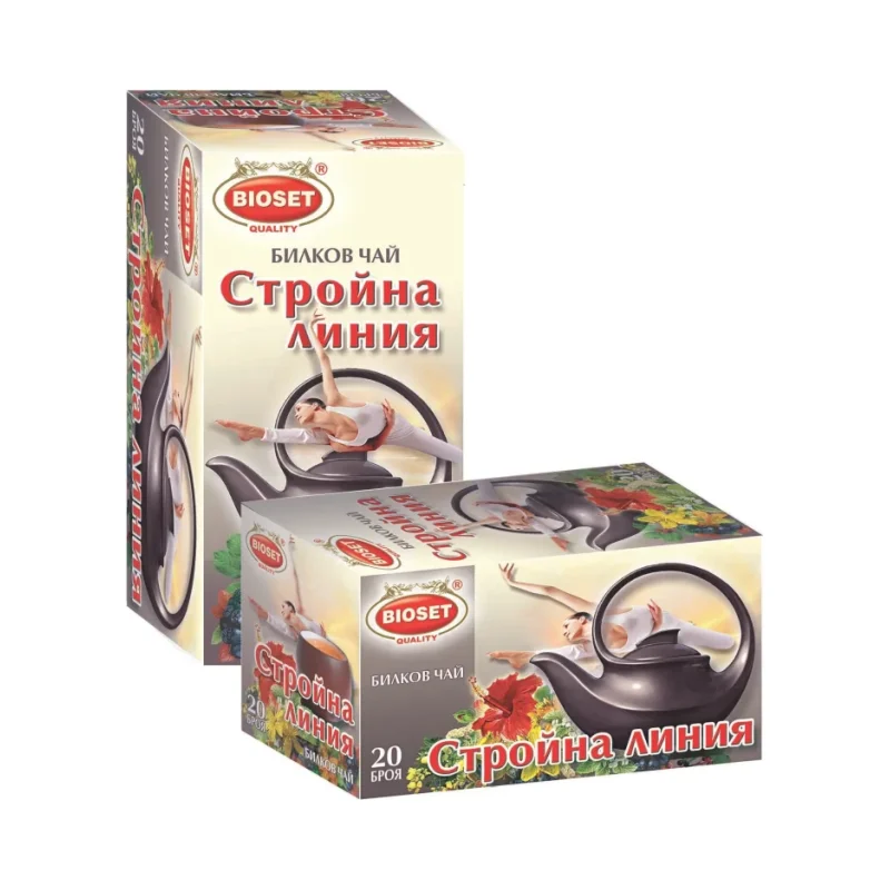Чай БИОСЕТ стройна линия 20 х 2 г - BIOSET