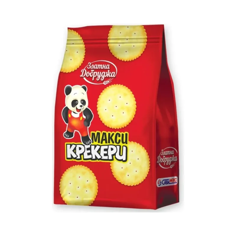 Крекери ЗЛАТНА ДОБРУДЖА макси 180 г