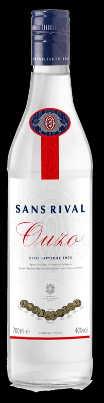 Узо SANS RIVAL 40% 700мл