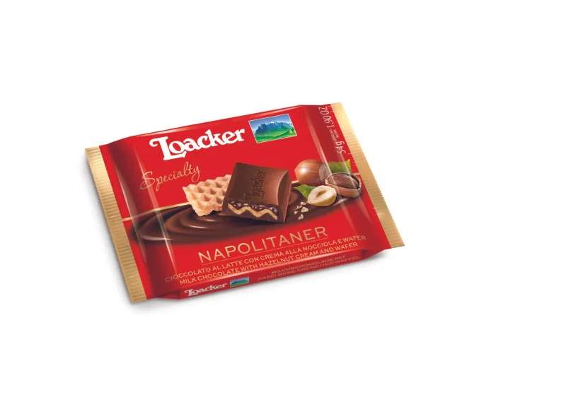 Шоколад LOACKER неаполитанер 54 г - LOACKER