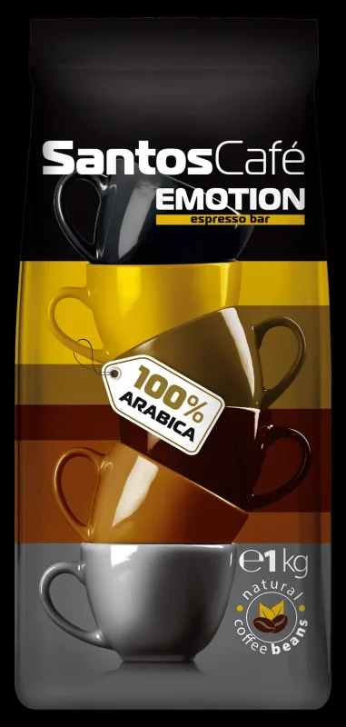 Кафе SANTOS emotion зърна 1 кг - Santos
