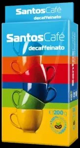 Кафе SANTOS безкофеин мляно 200 г - Santos