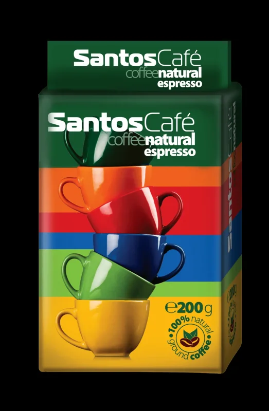 Кафе SANTOS мляно 200 г - Santos