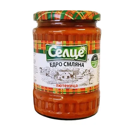 Лютеница СЕЛЦЕ едро смляна 570 г