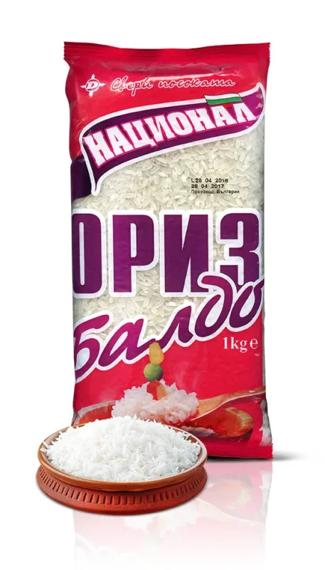 Ориз НАЦИОНАЛ Балдо 1 кг - НАЦИОНАЛ