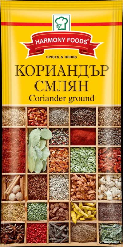 Кориандър млян FOODS 10 г - HARMONY FOODS