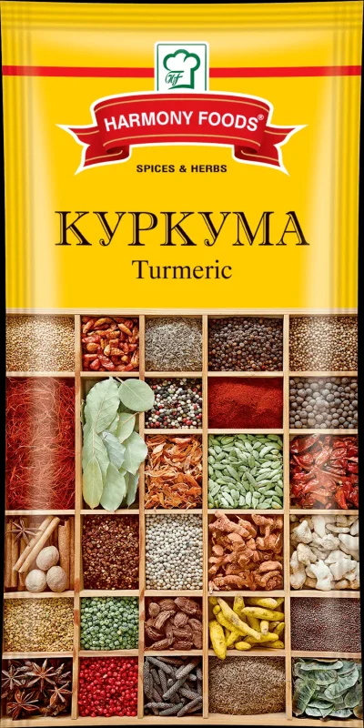 Куркума FOODS 10 г - HARMONY FOODS