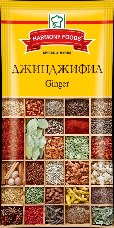 Джинджифил FOODS 10 г - HARMONY FOODS