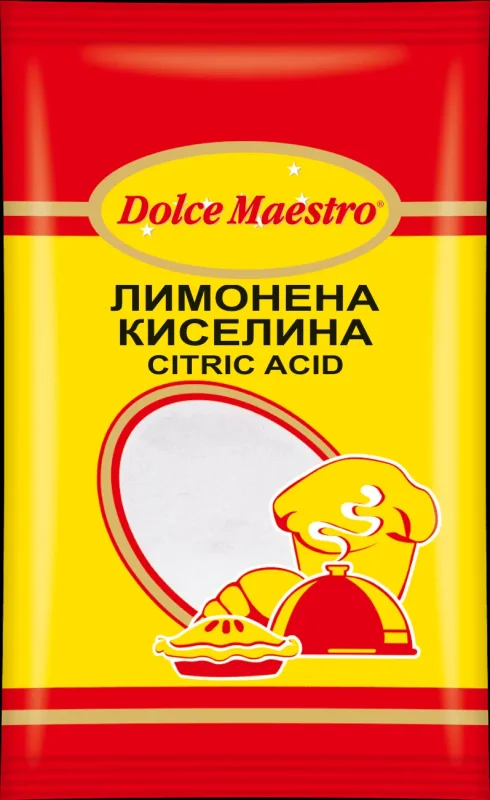 Лимонена киселина DOLCE 10 г - DOLCE MAESTRO