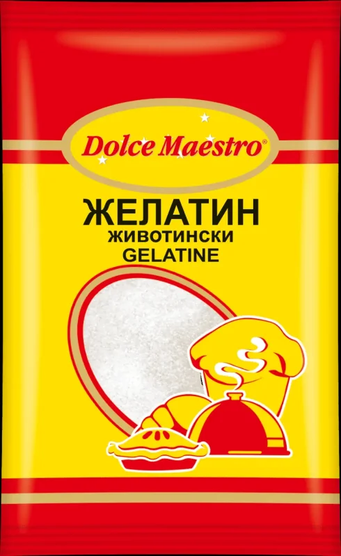 Желатин DOLCE 10 г - DOLCE MAESTRO