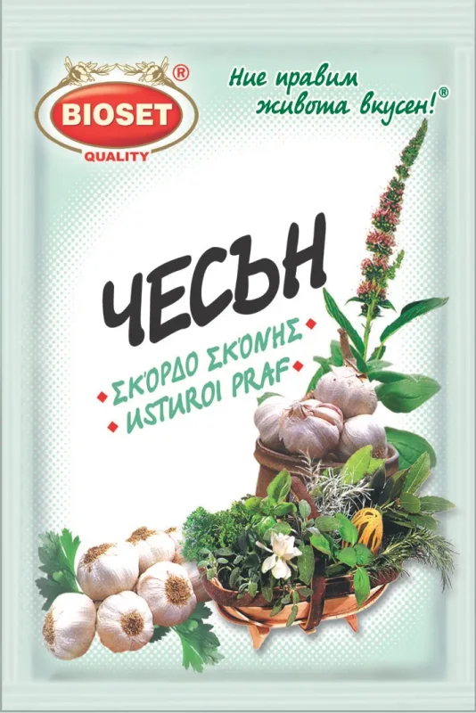 Чесън на прах БИОСЕТ 8 г - BIOSET