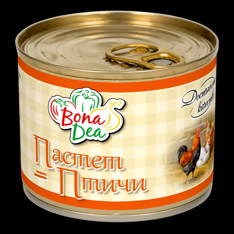 Пастет BONA DEA Птичи 200 г