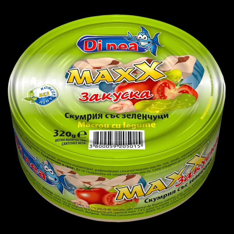 Скумрия DI NEA Закуска 310 г