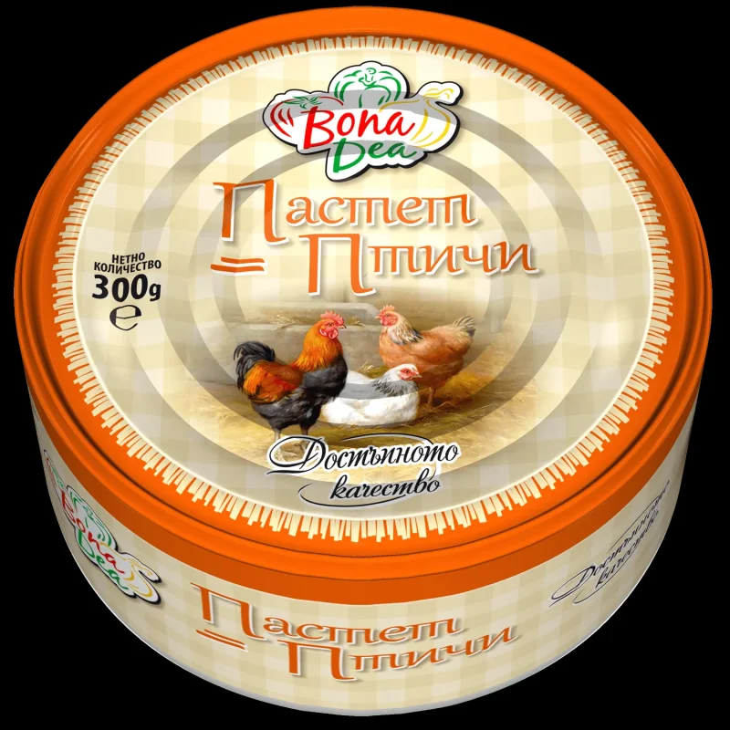 Пастет BONA DEA птичи 300 г