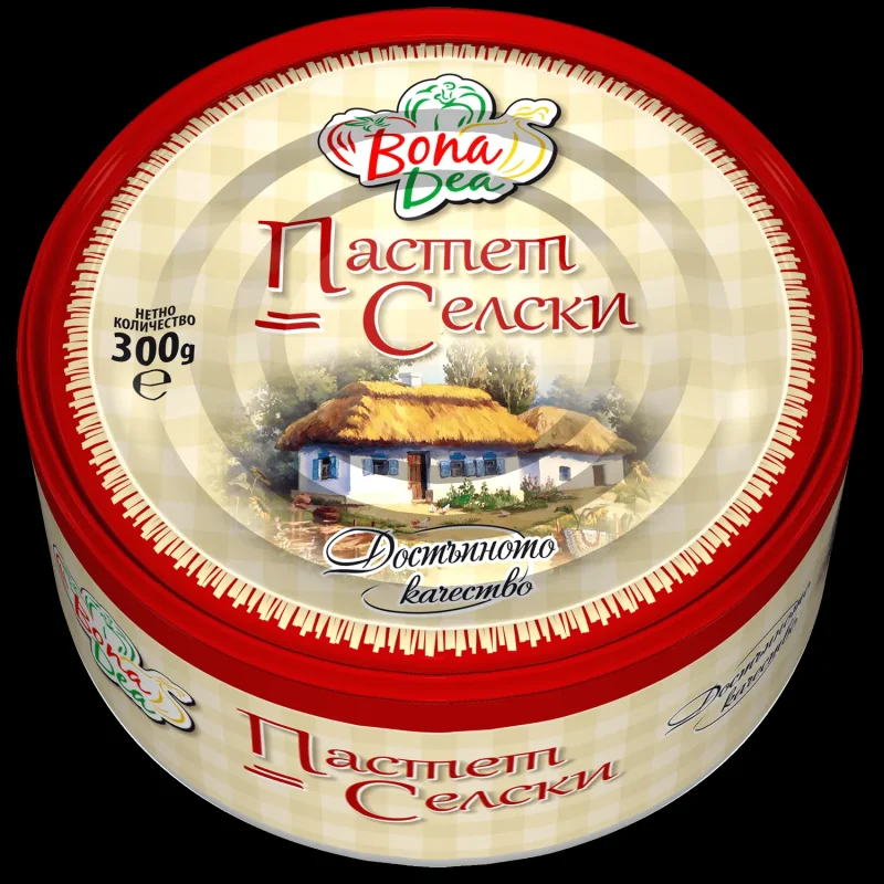 Пастет BONA DEA селски 300 г