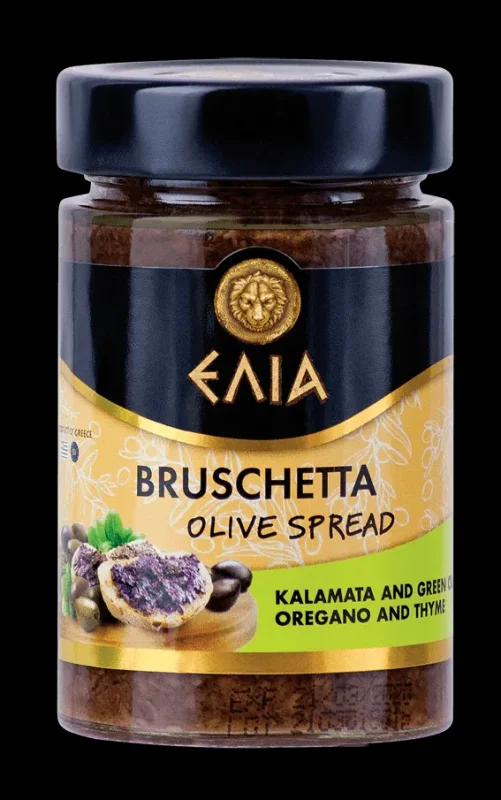 Брускета ЕЛИА с маслини и риган 190 г - ELIA