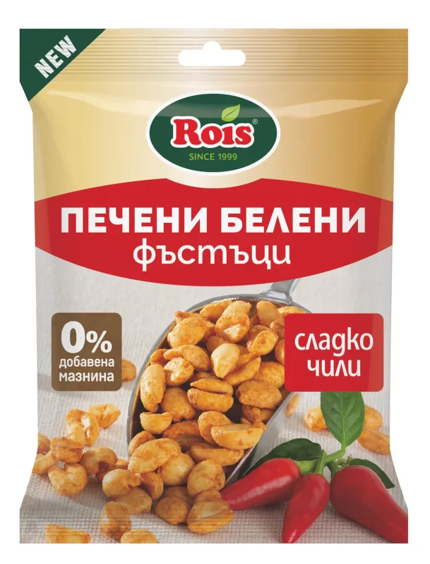 Фъстък ROIS Sweet chili 140 г