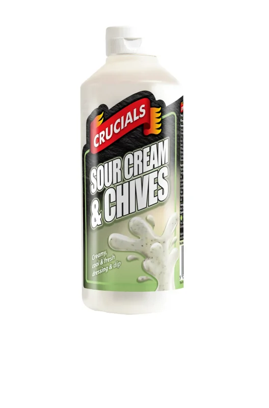 Сос CRUCIALS млечен дресинг и див лук 500 мл - CRUCIALS