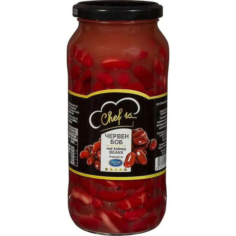 Червен боб варен CHEF IS 540 г - CHEF IS