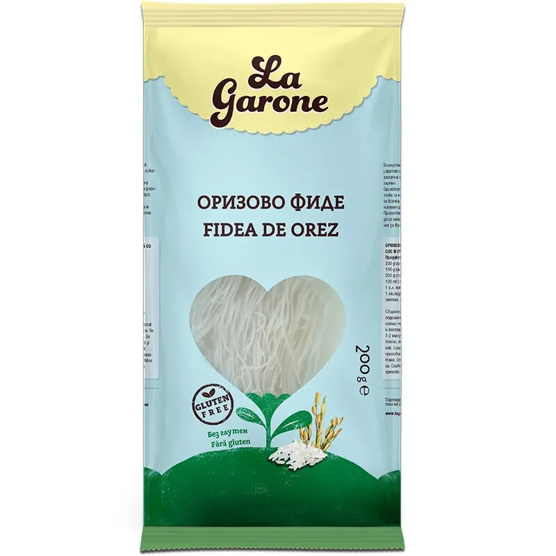Фиде LA GARONE оризово 200 г - LA GARONE