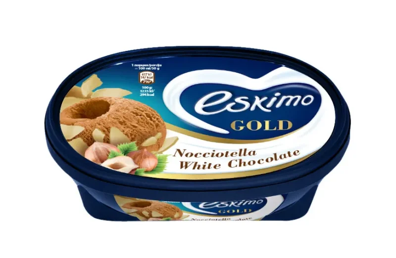 Сладолед ESKIMO Gold Nocciotella 450 г - ESKIMO