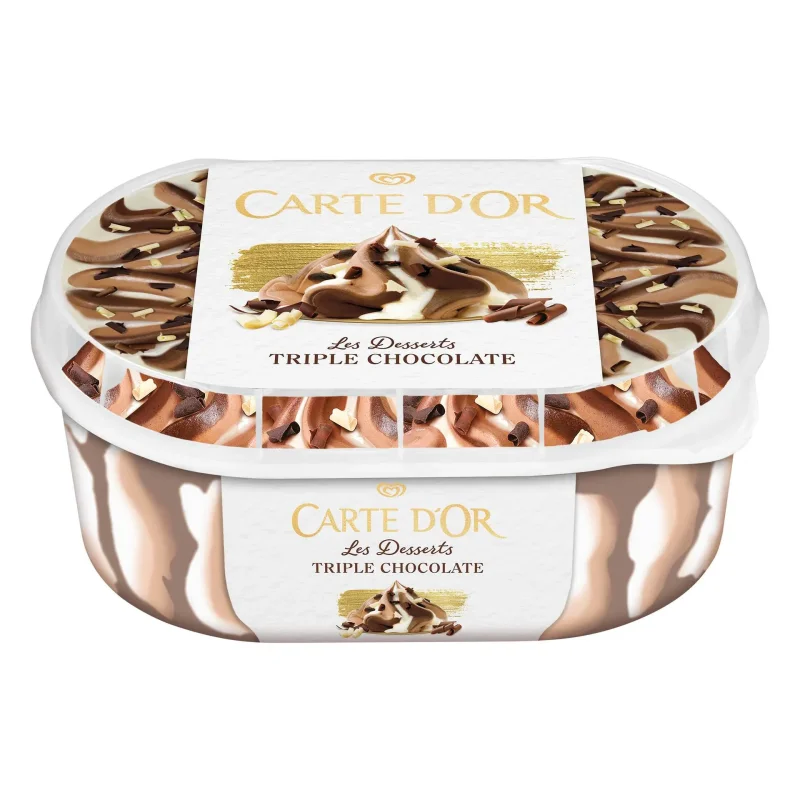 CARTE DÓR 900 ML TRIPLE CHOCOLATE 500 г