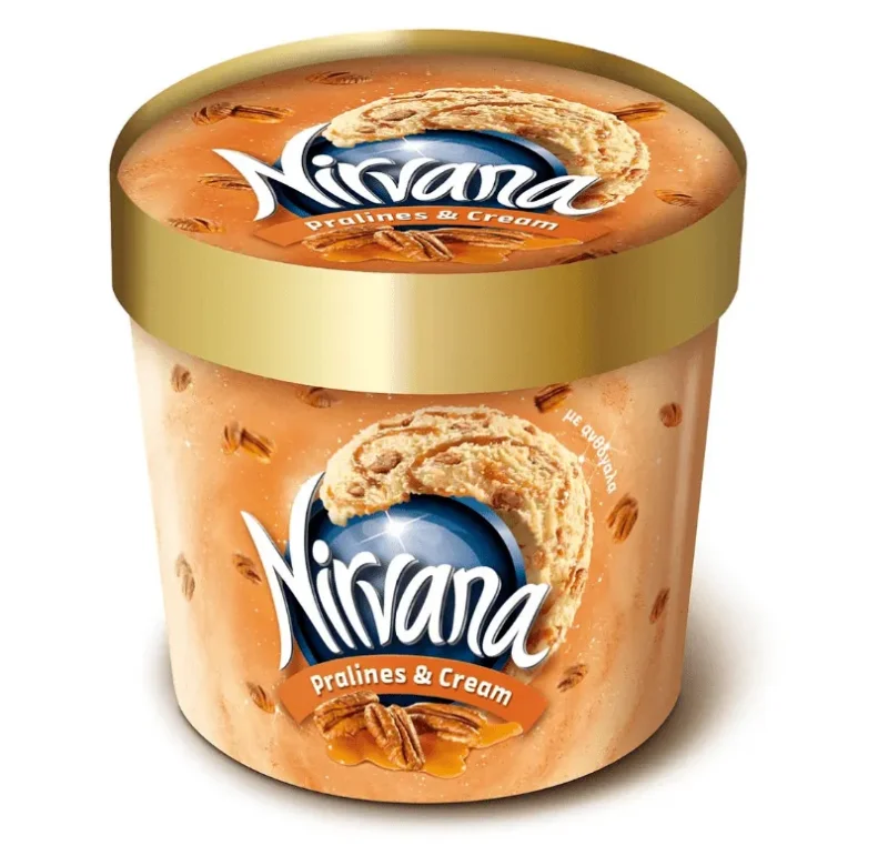 Сладолед NIRVANA pralines 128 г - Nirvana
