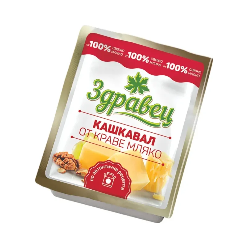 Кашкавал от кр.мляко ЗДРАВЕЦ 220 г - Здравец