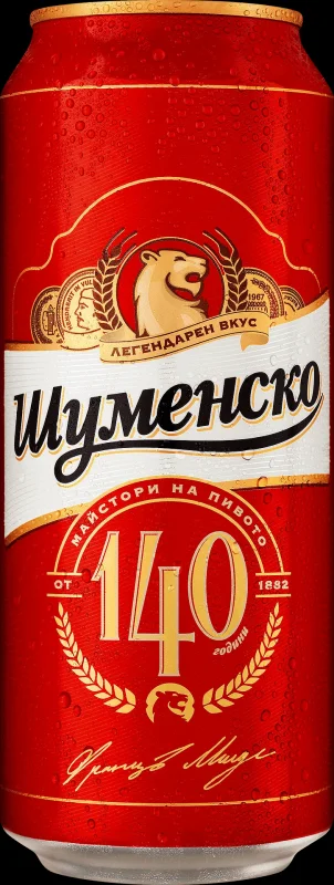 Бира ШУМЕНСКО 4.8% 500 мл