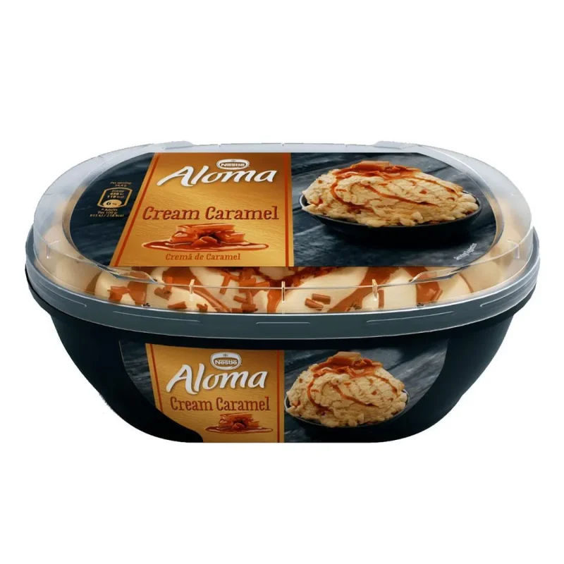 Сладолед ALOMA Cream Caramel 490 г - ALOMA