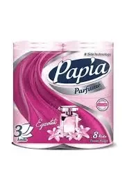 Тоалетна хартия PAPIA Exotic 3 пл. 8 бр. - PAPIA