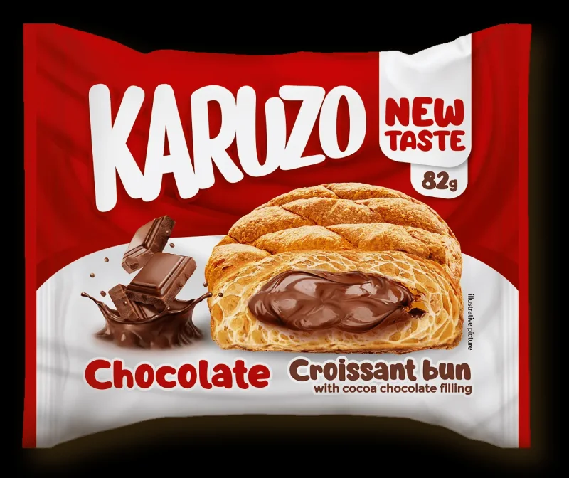 Крем пита KARUZO с млечен шоколад 62 г