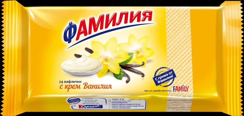 Вафли KARMELA ванилия 220 г