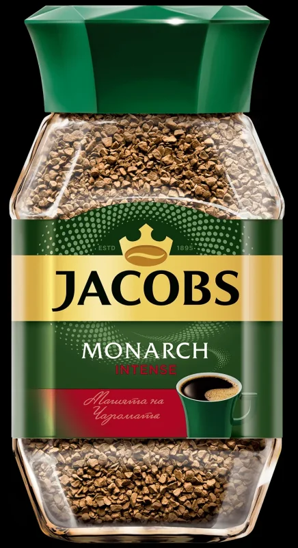 Разтворимо кафе Jacobs Monarch Intense 100 г - JACOBS