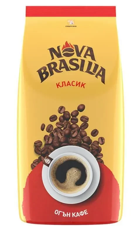 Кафе на зърна Nova Brasilia Класик 1 кг