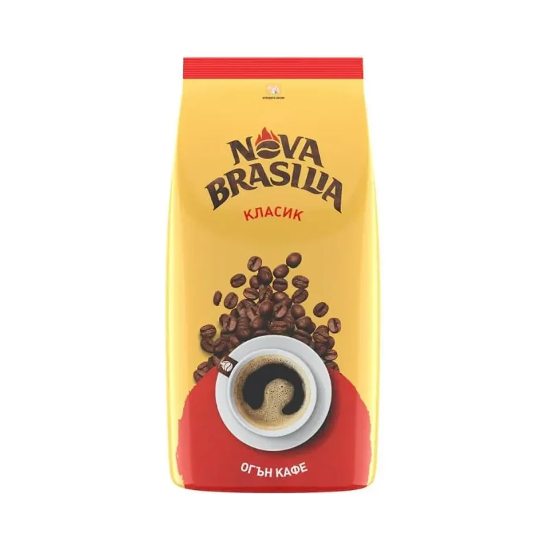 Кафе на зърна Nova Brasilia Класик 1 кг - NOVA BRASILIA