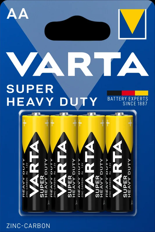 Батерии VARTA SUPER LIFE AA, R6, 4 бр. - VARTA